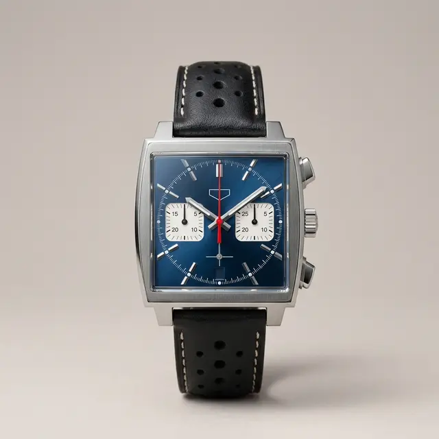 TAG Heuer Monaco style watch